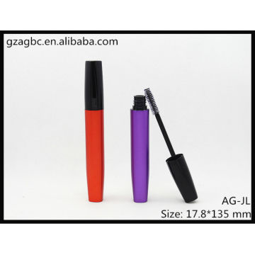 Fashionable&Empty Aluminum Quadrate Mascara Tube AG-JL, AGPM Cosmetic Packaging , Custom Colors/Logo